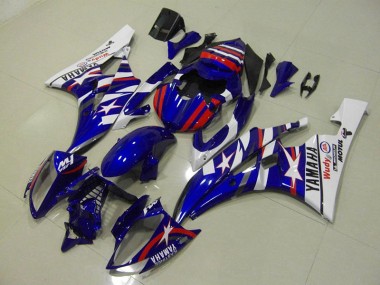 Affordable 2006-2007 Red Blue Star Yamaha YZF R6 Motorcycle Fairings Canada