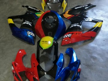 Affordable 2006-2007 Red Blue Suzuki GSXR 600/750 Motorcycle Fairings Canada