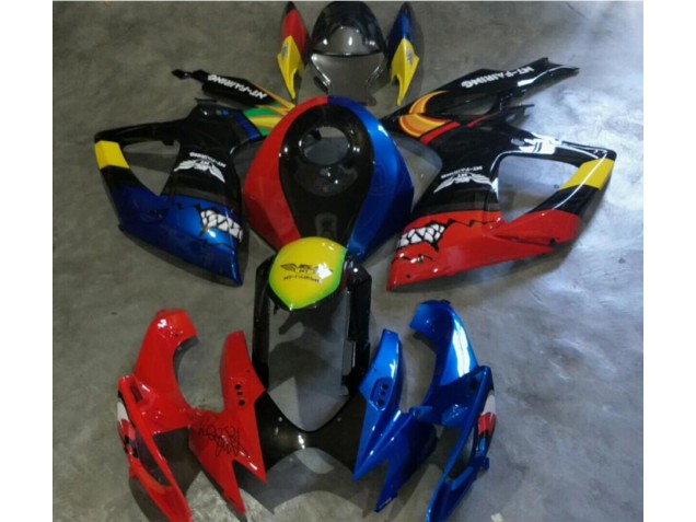 Affordable 2006-2007 Red Blue Suzuki GSXR 600/750 Motorcycle Fairings Canada Affordable 2006-2007 Red Blue Suzuki GSXR 600/750 Motorcycle Fairings Canada