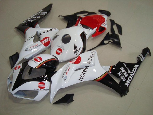 Affordable 2006-2007 Red Konica Honda CBR1000RR Motorcycle Fairings Canada Affordable 2006-2007 Red Konica Honda CBR1000RR Motorcycle Fairings Canada