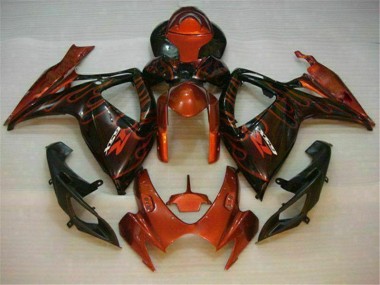 Affordable 2006-2007 Red Suzuki GSXR 600/750 Motorcycle Fairings Canada
