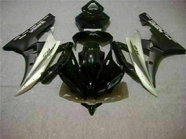 Affordable 2006-2007 Silver Black Yamaha YZF R6 Full Fairing Kit Canada Affordable 2006-2007 Silver Black Yamaha YZF R6 Full Fairing Kit Canada