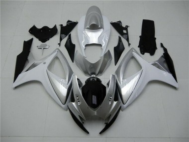 Affordable 2006-2007 Silver Suzuki GSXR 600/750 Motorcycle Fairings & Bodywork Canada