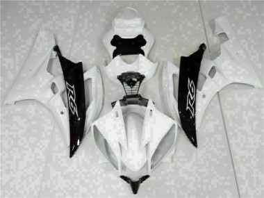 Affordable 2006-2007 White Black Yamaha YZF R6 ABS Motorcycle Fairings Canada