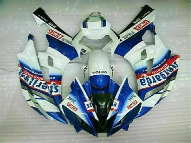 Affordable 2006-2007 White Blue Yamaha YZF R6 Motorcycle Fairings Canada