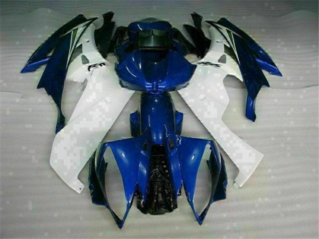 Affordable 2006-2007 White Blue Yamaha YZF R6 Full Fairing Kit Canada Affordable 2006-2007 White Blue Yamaha YZF R6 Full Fairing Kit Canada