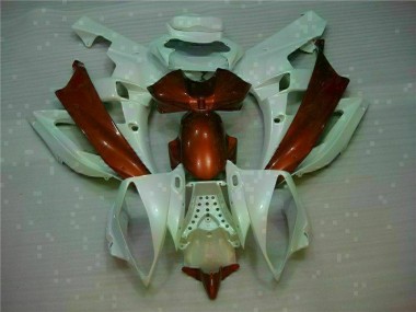 Affordable 2006-2007 White Brown Yamaha YZF R6 Motorcycle Fairings Canada