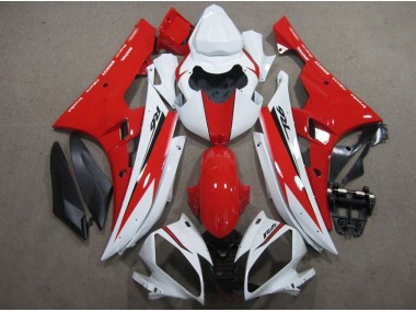 Affordable 2006-2007 White Red Black Decal Yamaha YZF R6 Motorcycle Fairings Canada