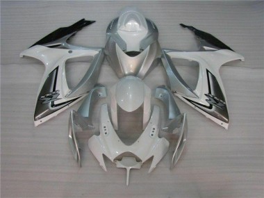 Affordable 2006-2007 White Silver Suzuki GSXR 600/750 Motorcycle Fairings & Bodywork Canada