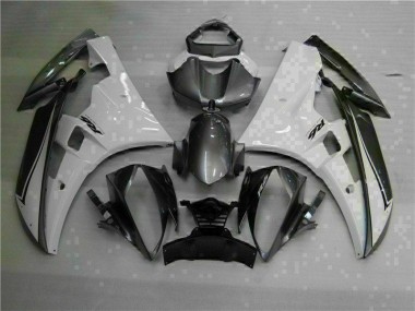 Affordable 2006-2007 White Silver Yamaha YZF R6 Motorcycle Fairings Canada