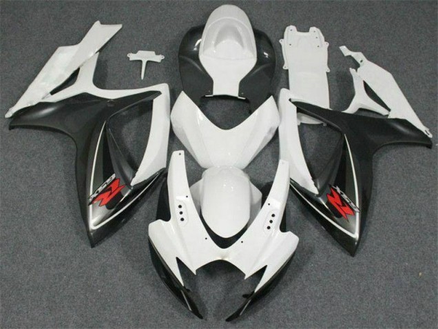 Affordable 2006-2007 White Suzuki GSXR 600/750 Motorcycle Fairings Canada Affordable 2006-2007 White Suzuki GSXR 600/750 Motorcycle Fairings Canada
