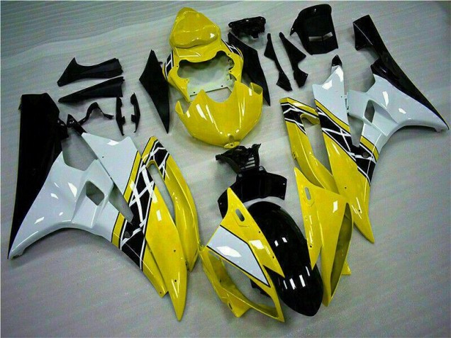 Affordable 2006-2007 Yellow Yamaha YZF R6 Fairing Kit Canada Affordable 2006-2007 Yellow Yamaha YZF R6 Fairing Kit Canada