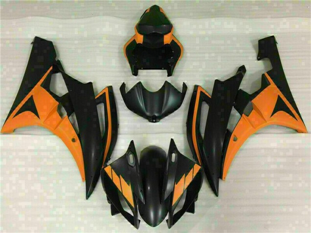 Affordable 2006-2007 Yellow Yamaha YZF R6 Full Fairing Kit Canada