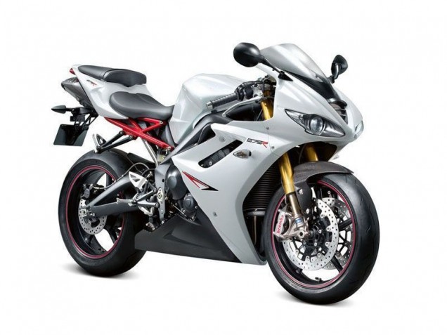 Affordable 2006-2008 White Black Triumph Daytona 675 Triple Motorcycle Fairings Canada Affordable 2006-2008 White Black Triumph Daytona 675 Triple Motorcycle Fairings Canada