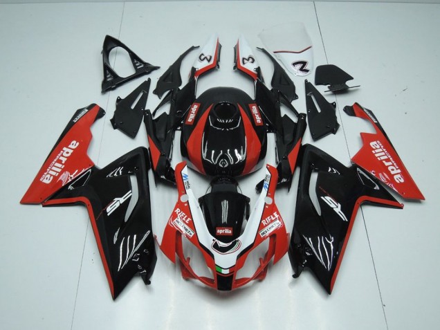 Affordable 2006-2011 Black and Red Aprilia RS125 Motorcycle Fairings Canada Affordable 2006-2011 Black and Red Aprilia RS125 Motorcycle Fairings Canada