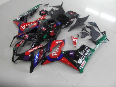 Affordable 2007-2008 Black Red Pata Honda CBR600RR Motorcycle Fairings Canada