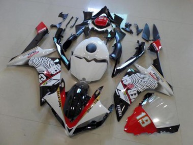 Affordable 2007-2008 Black White Red Yamaha YZF R1 Motorcycle Fairings Canada