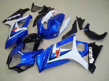 Affordable 2007-2008 Blue OEM Style Suzuki GSXR 1000 Motorcycle Fairings Canada