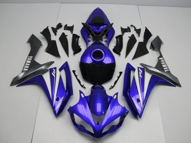 Affordable 2007-2008 Blue White Yamaha YZF R1 Motorcycle Fairings Canada