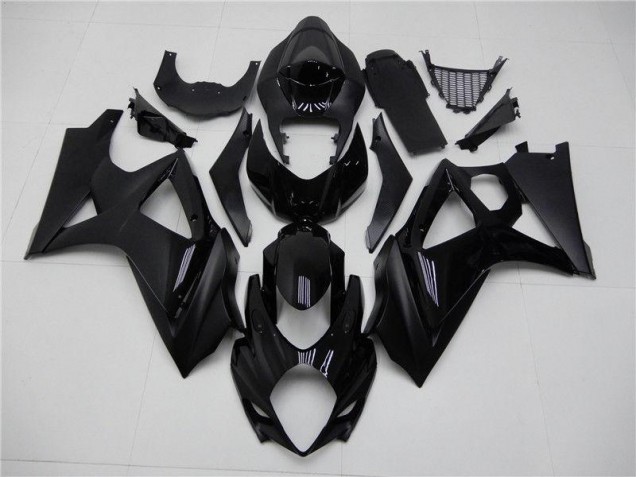 Affordable 2007-2008 Glossy Matte Black Suzuki GSXR 1000 Motorcycle Fairings Canada Affordable 2007-2008 Glossy Matte Black Suzuki GSXR 1000 Motorcycle Fairings Canada