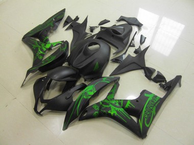 Affordable 2007-2008 Green Skull Honda CBR600RR Motorcycle Fairings Canada