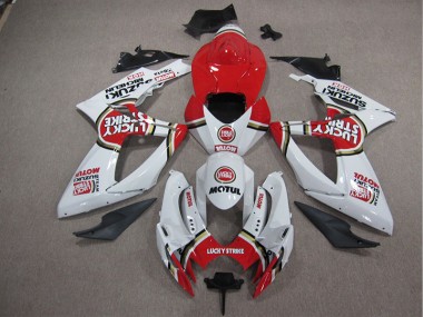 Affordable 2007-2008 Lucky Strike Suzuki GSXR1000 Motorcycle Fairings Canada