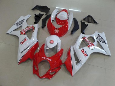 Affordable 2007-2008 Lucky Strike Suzuki GSXR 1000 Motorcycle Fairings Canada