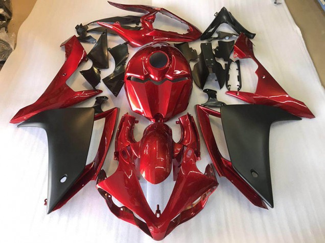Affordable 2007-2008 Matte Black Red Yamaha YZF R1 Motorcycle Fairings & Bodywork Canada Affordable 2007-2008 Matte Black Red Yamaha YZF R1 Motorcycle Fairings & Bodywork Canada