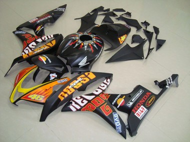 Affordable 2007-2008 Matte Black Rossi Honda CBR600RR Motorcycle Fairings Canada