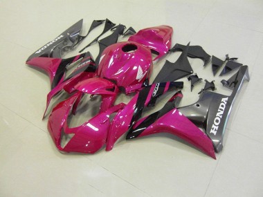 Affordable 2007-2008 Pink Grey Race Honda CBR600RR Motorcycle Fairings Canada