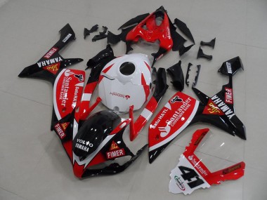 Affordable 2007-2008 Red Black Stickers Yamaha YZF R1 Motorcycle Fairings Canada