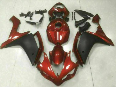 Affordable 2007-2008 Red Black Yamaha YZF R1 Motorcycle Fairings Canada