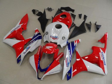 Affordable 2007-2008 Red White Honda CBR600RR Motorcycle Fairings Canada