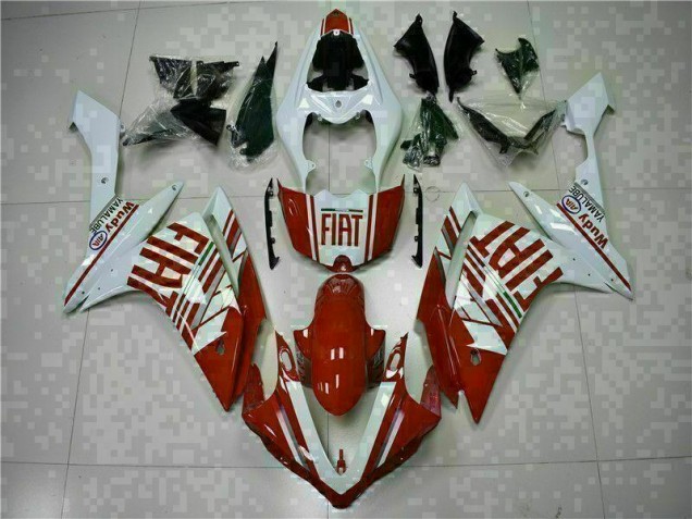 Affordable 2007-2008 Red White Yamaha YZF R1 Motorcycle Fairings & Bodywork Canada