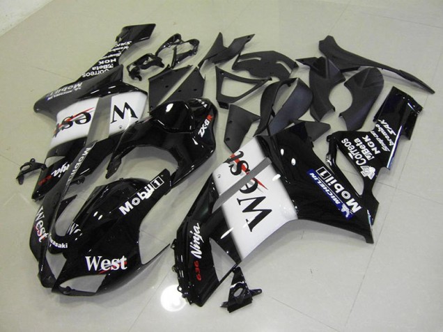 Affordable 2007-2008 West Kawasaki Ninja ZX6R Motorcycle Fairings Canada