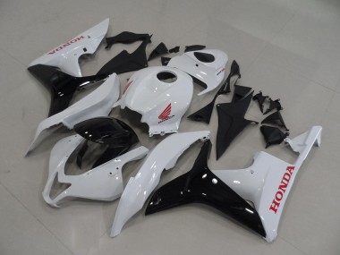 Affordable 2007-2008 White Black Honda CBR600RR Motorcycle Fairings Canada