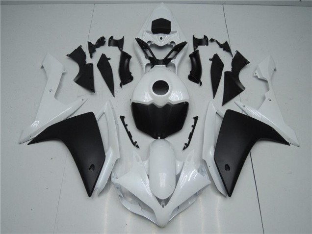 Affordable 2007-2008 White Black Yamaha YZF R1 Motorcycle Fairings Canada