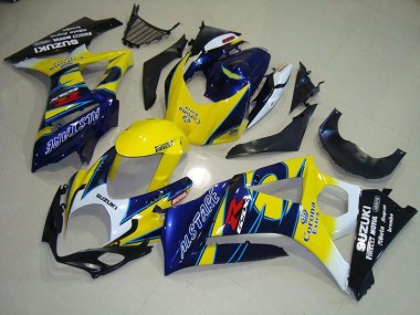 Affordable 2007-2008 Yellow Corona Suzuki GSXR 1000 Motorcycle Fairings Canada