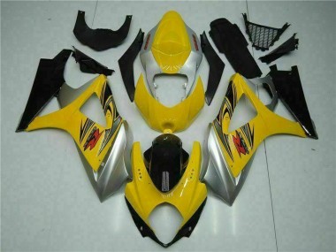 Affordable 2007-2008 Yellow Suzuki GSXR 1000 Motorcycle Fairings & Bodywork Canada