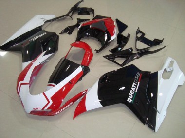 Affordable 2007-2012 Corse Ducati 848 1098 1198 Motorcycle Fairings Canada