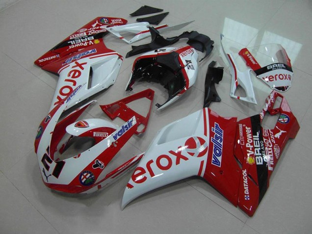 Affordable 2007-2012 OEM Style Xerox Ducati 848 1098 1198 Motorcycle Fairings Canada