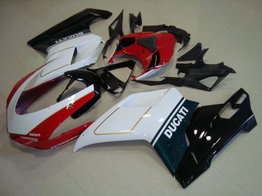 Affordable 2007-2012 Tri Color Ducati 848 1098 1198 Motorcycle Fairings Canada