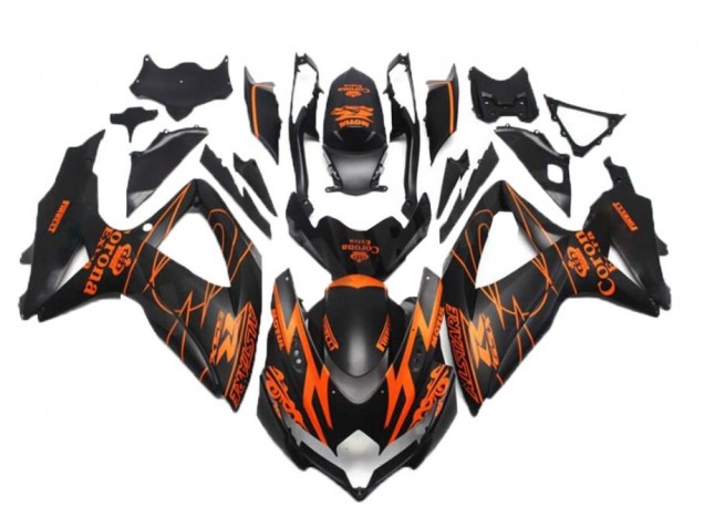 Affordable 2008-2010 Black Orange Suzuki GSXR 600/750 Motorcycle Fairings Canada Affordable 2008-2010 Black Orange Suzuki GSXR 600/750 Motorcycle Fairings Canada