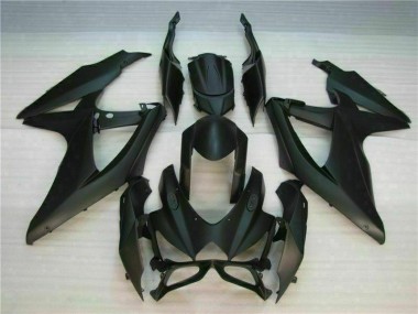 Affordable 2008-2010 Black Suzuki GSXR 600/750 Full Fairing Kit Canada