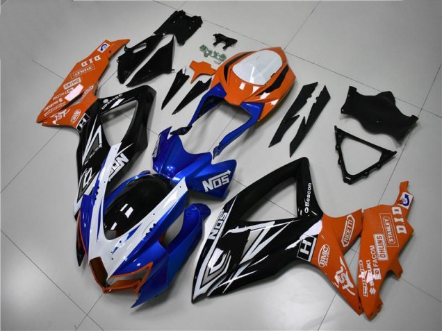 Affordable 2008-2010 Blue Orange Suzuki GSXR 600/750 Motorcycle Fairings Canada Affordable 2008-2010 Blue Orange Suzuki GSXR 600/750 Motorcycle Fairings Canada
