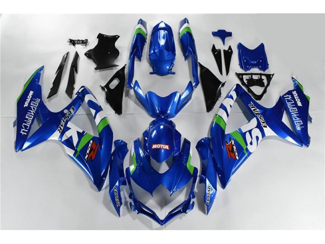 Affordable 2008-2010 Blue White Green Suzuki GSXR 600/750 Motorcycle Fairings Canada Affordable 2008-2010 Blue White Green Suzuki GSXR 600/750 Motorcycle Fairings Canada