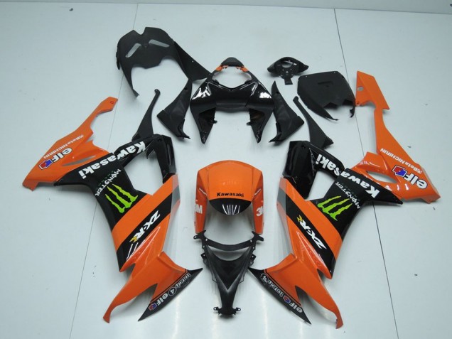 Affordable 2008-2010 Orange Monster Kawasaki Ninja ZX10R Motorcycle Fairings Canada Affordable 2008-2010 Orange Monster Kawasaki Ninja ZX10R Motorcycle Fairings Canada