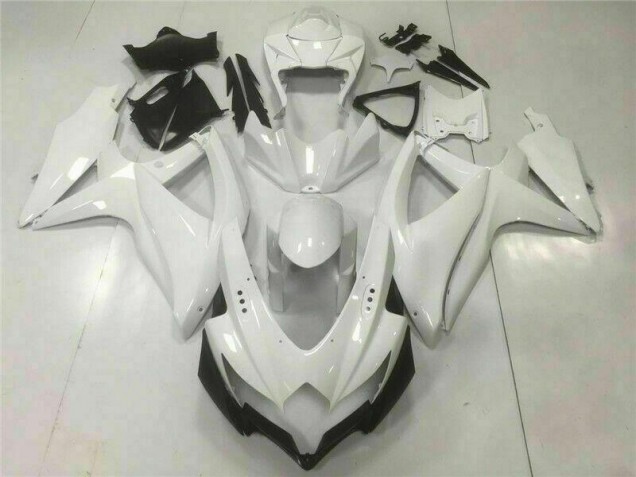 Affordable 2008-2010 White Suzuki GSXR 600/750 Plastics Fairing Kits Canada Affordable 2008-2010 White Suzuki GSXR 600/750 Plastics Fairing Kits Canada
