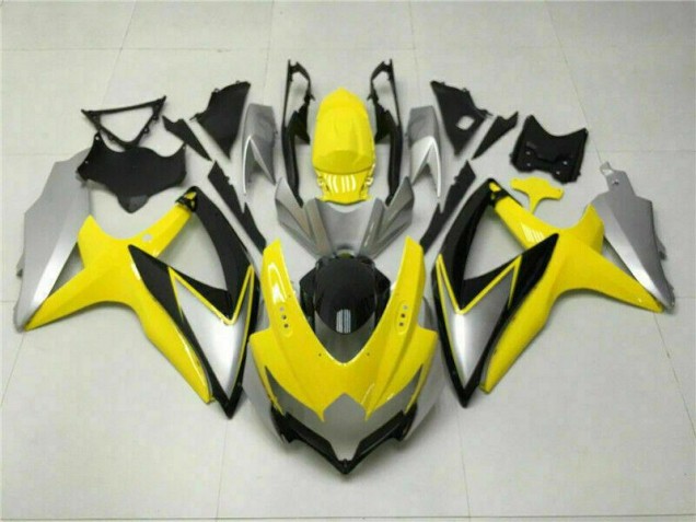 Affordable 2008-2010 Yellow Suzuki GSXR 600/750 Motorcycle Fairings Canada Affordable 2008-2010 Yellow Suzuki GSXR 600/750 Motorcycle Fairings Canada