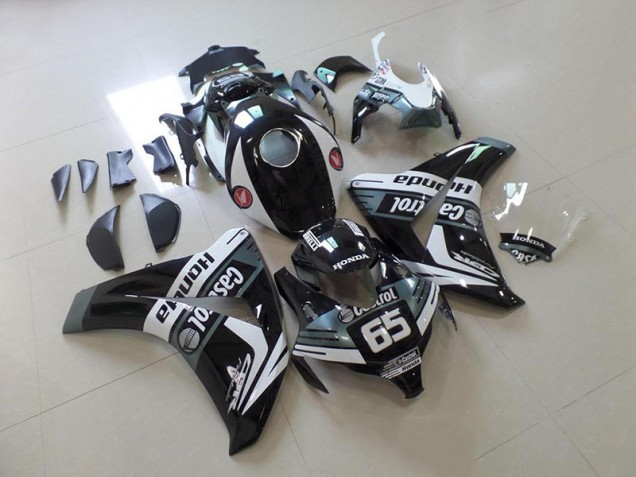 Affordable 2008-2011 Black Castrol Honda CBR1000RR Motorcycle Fairings Canada Affordable 2008-2011 Black Castrol Honda CBR1000RR Motorcycle Fairings Canada